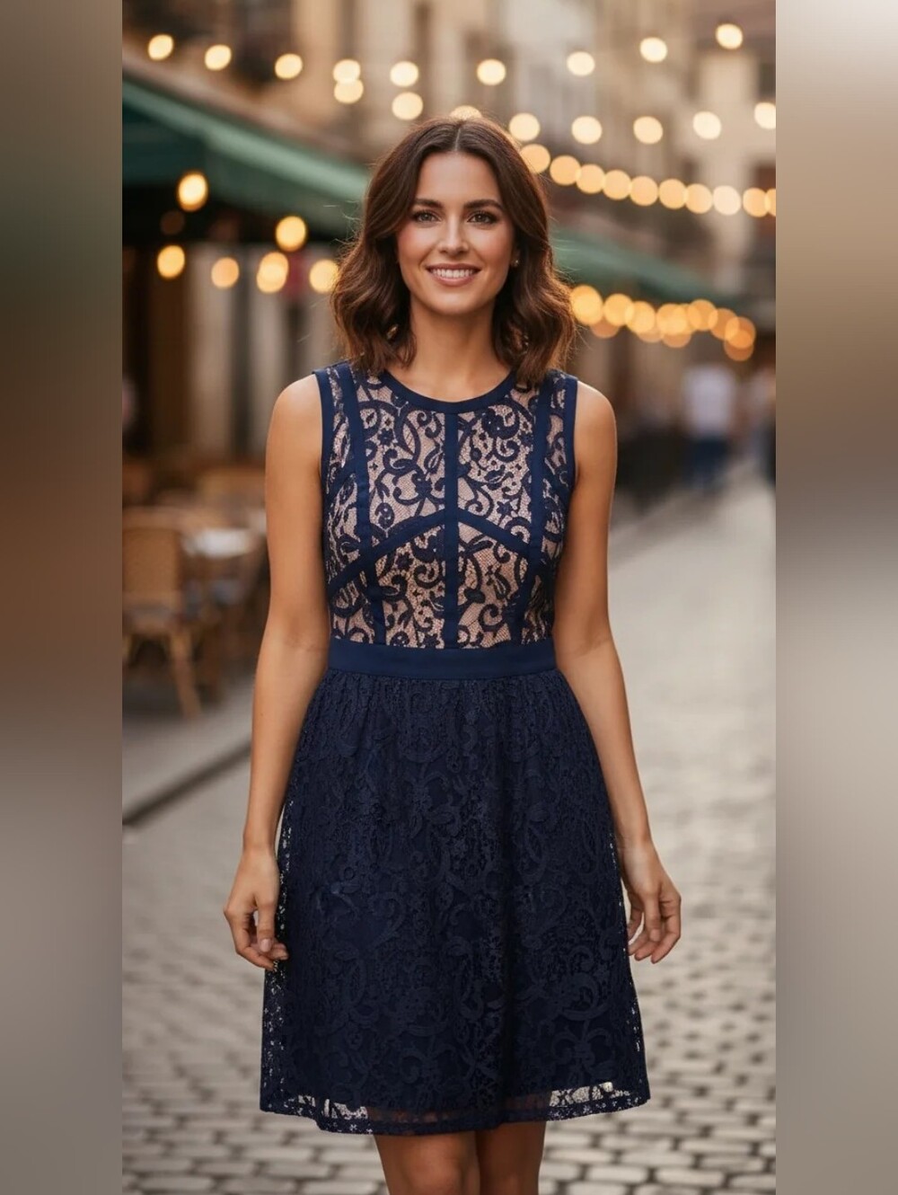 Gianni Bini Blue Size 2 Dress